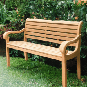 a beautiful chair made of pine